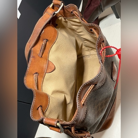 CELINE bag Macadam Leather Bucket Bag 100% Authentic CELINE BAG Celine Paris 🔥 - Picture 7 of 16